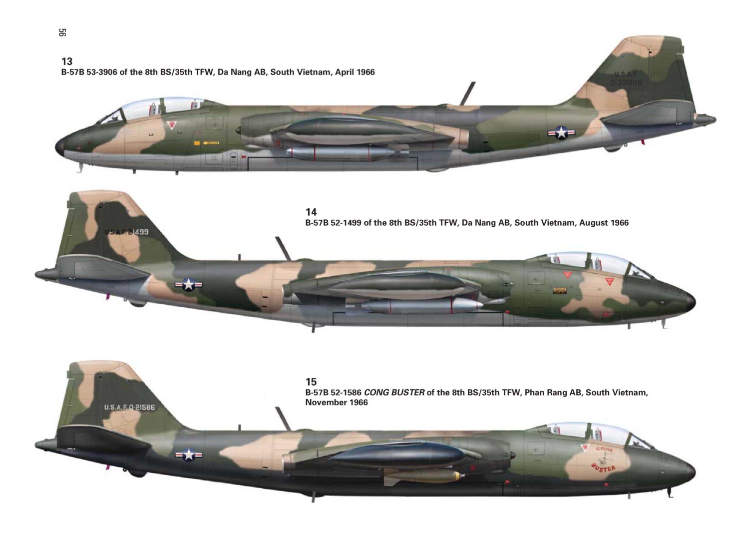 canberra bomber crew positions