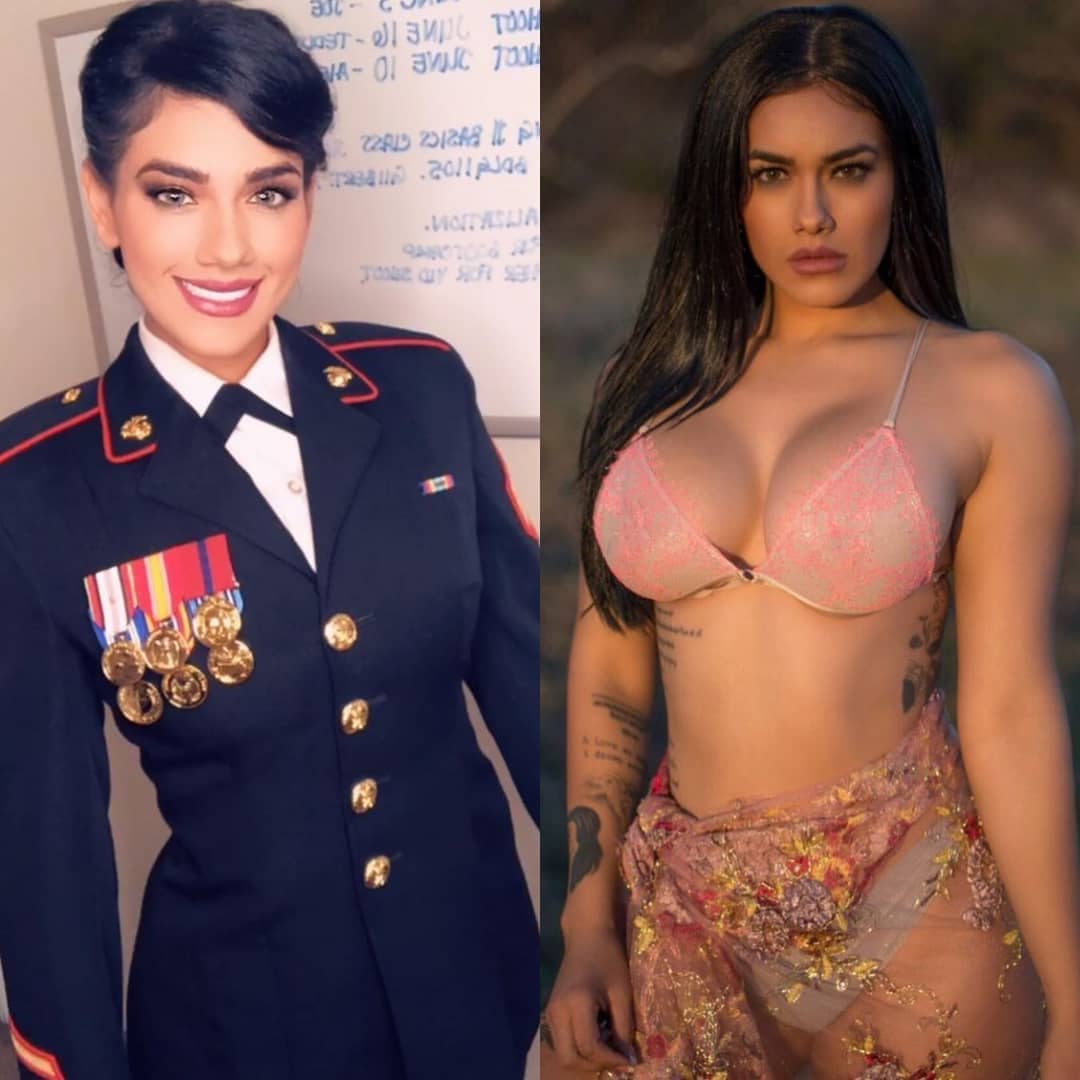 Hot military girls