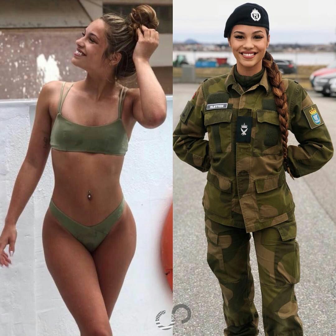 Девушки военные фигура