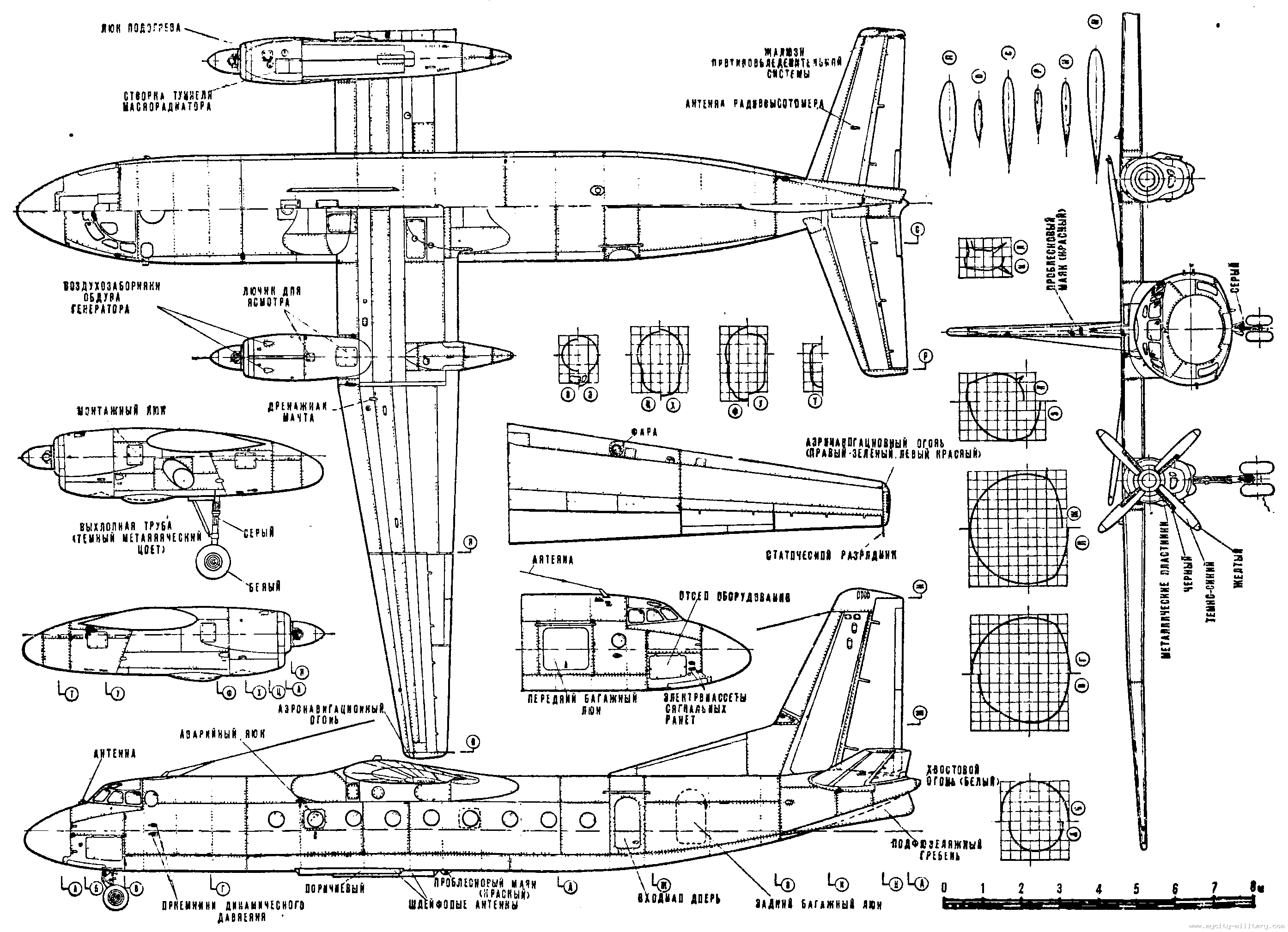 Ан стр. Шасси АН 24 чертеж. АН 2 сбоку чертеж. Чертеж самолета АН 24. Крыло АН 24 схема.