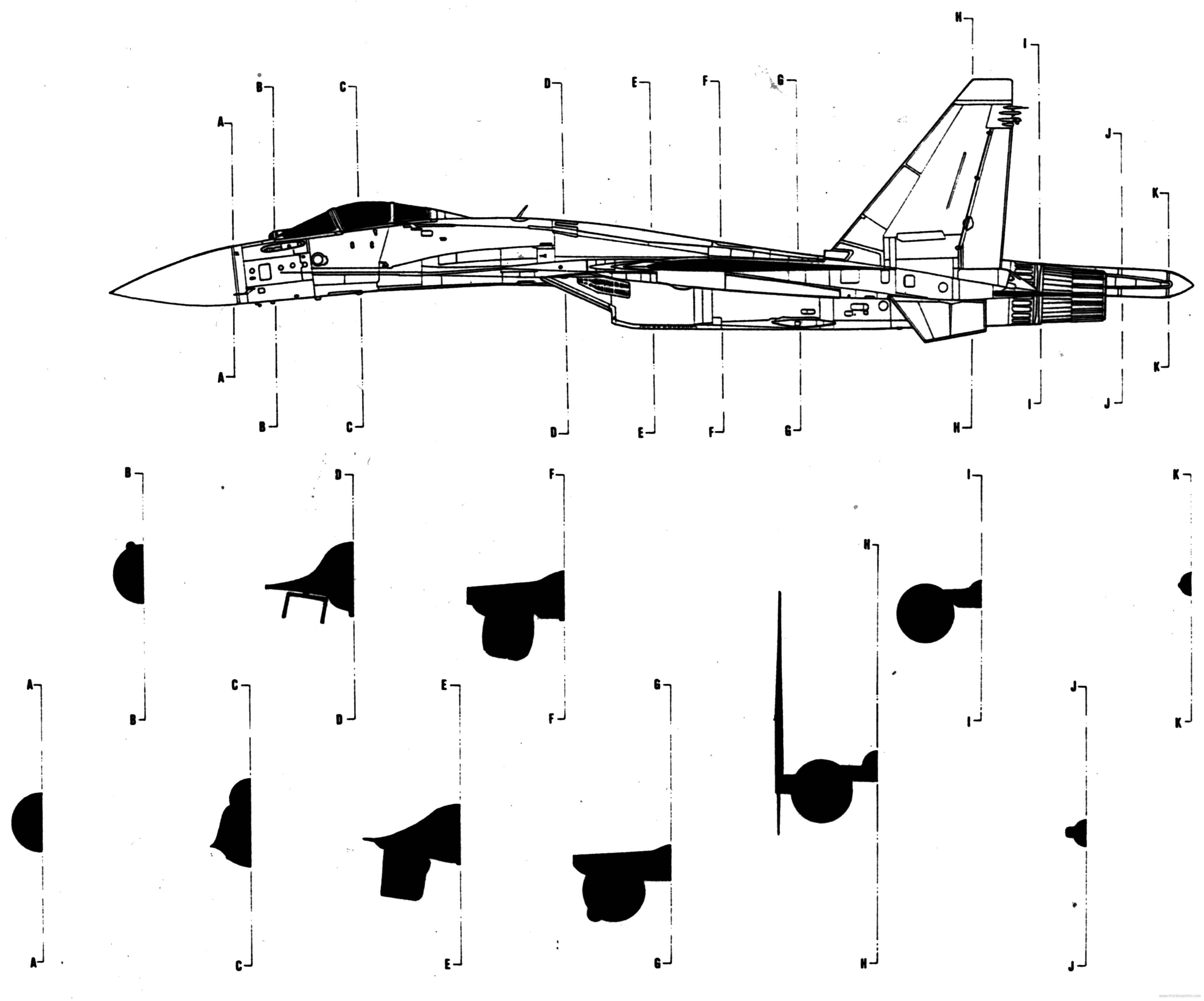 Су 27 чертеж