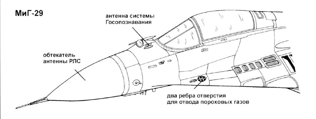 Крыло миг 29