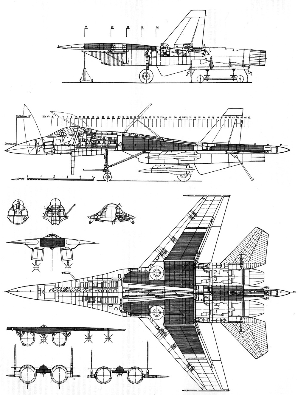 Су 27 чертеж