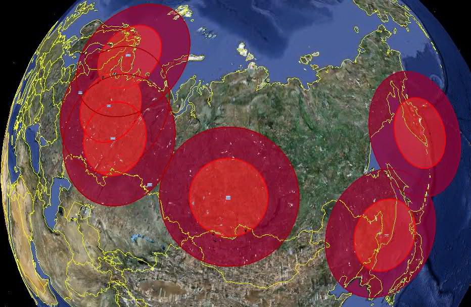 Карта покрытия пво россии