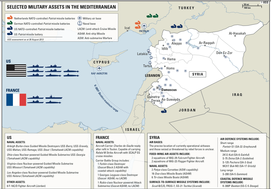 Карта боевых действий в ливии