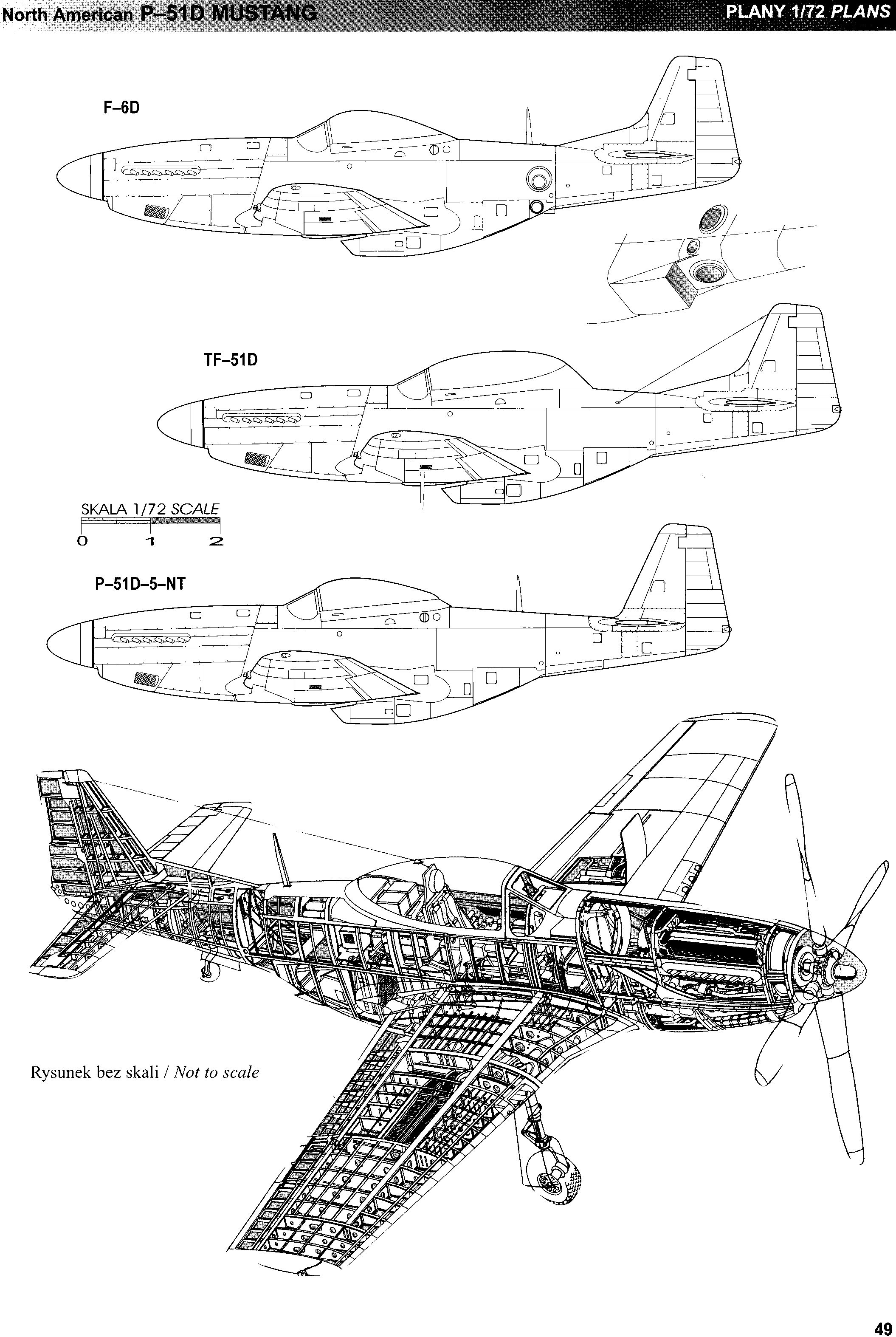 P 51d чертежи