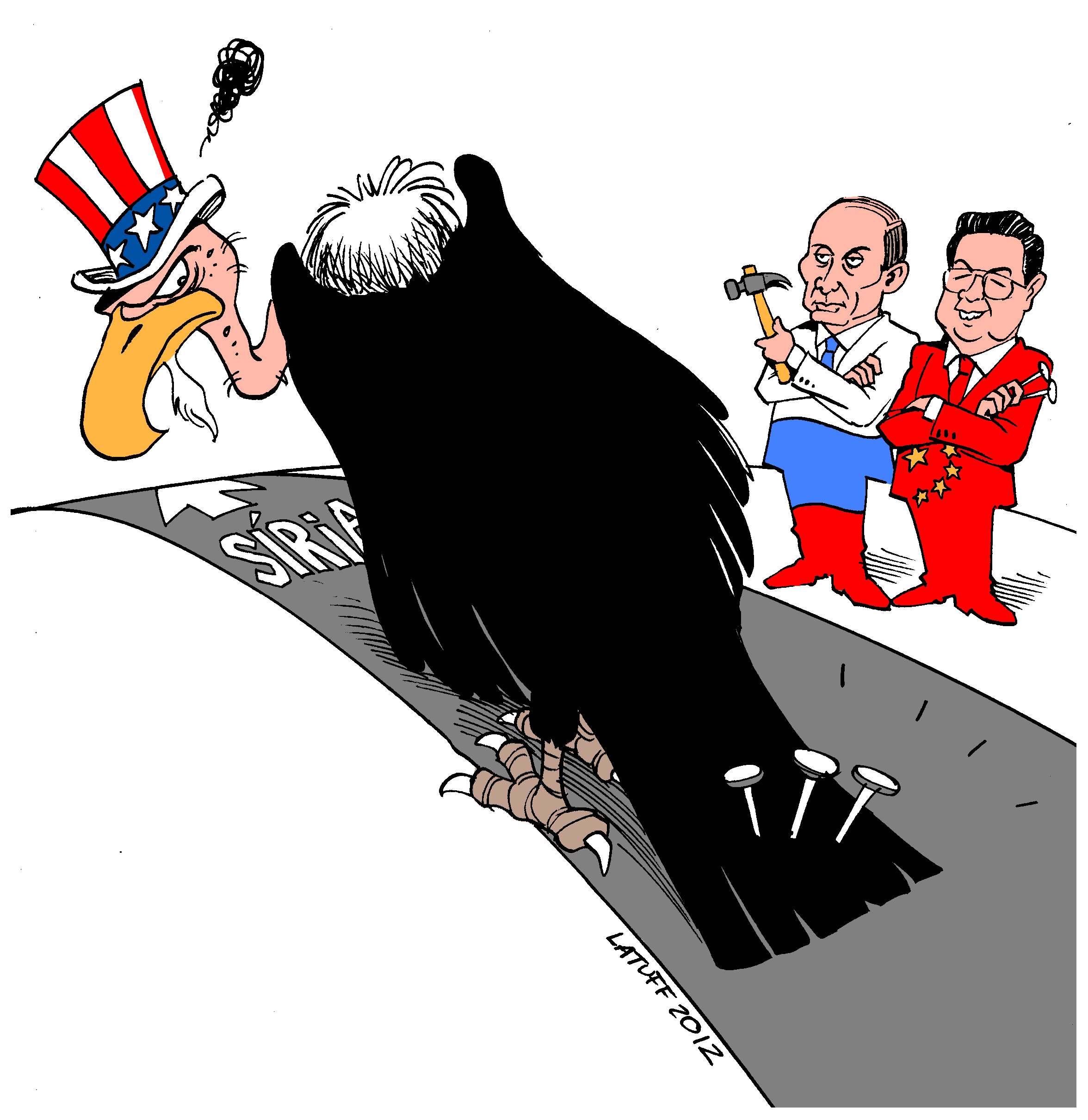 карикатуры на сша