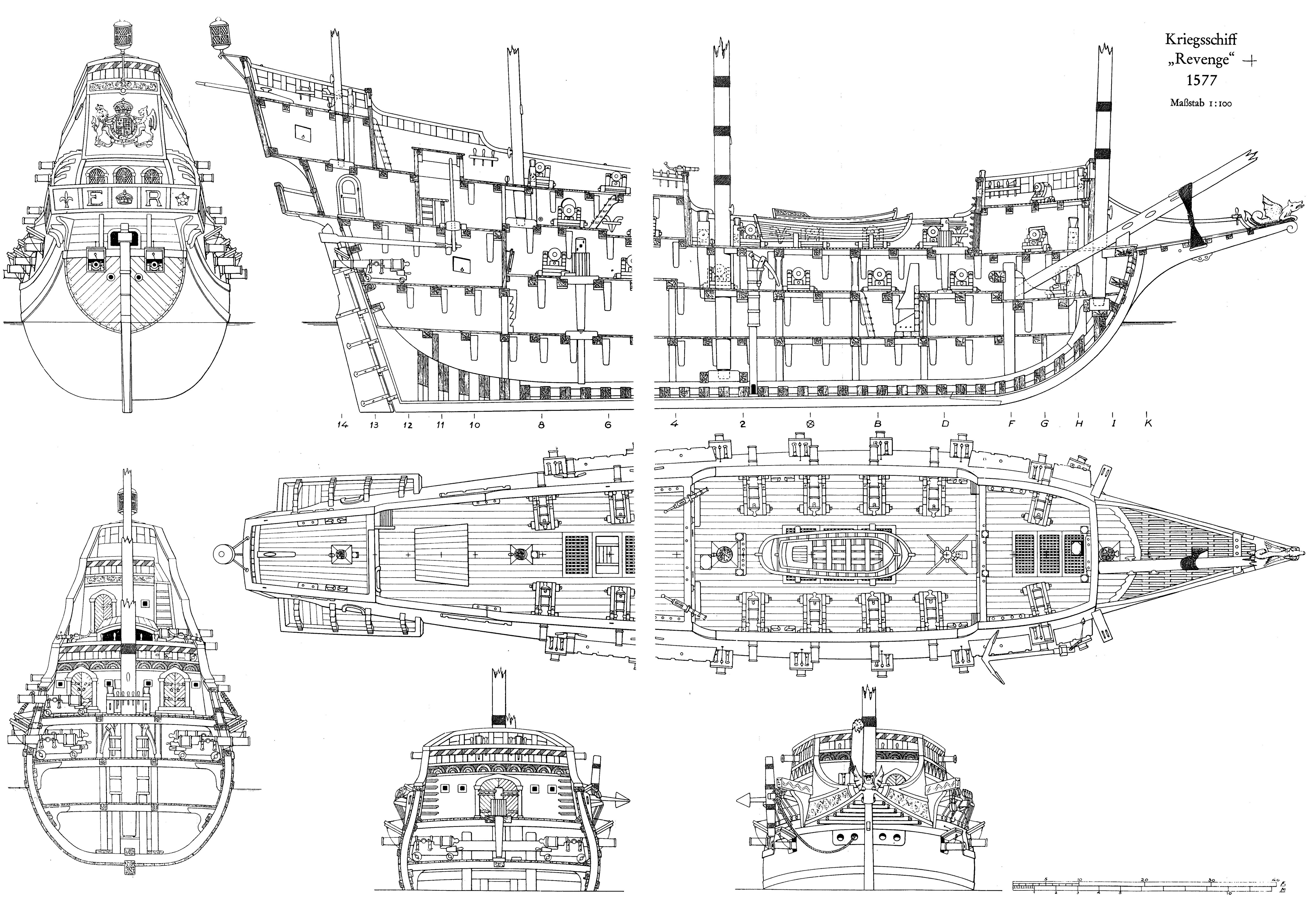 Чертежи модели планы. Галеон 17 века чертежи. Линкор Ривендж чертежи. Галеон корабль чертежи. Галеон линейный корабль чертежи.