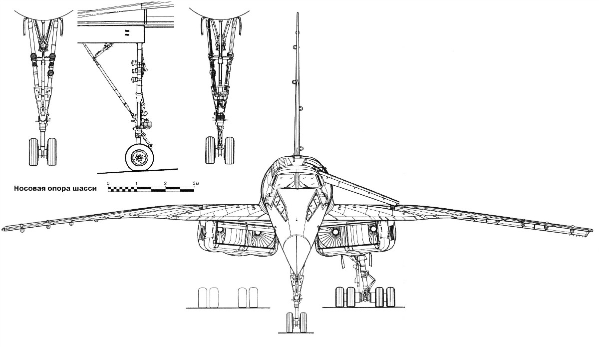 Ан 22 шасси чертеж