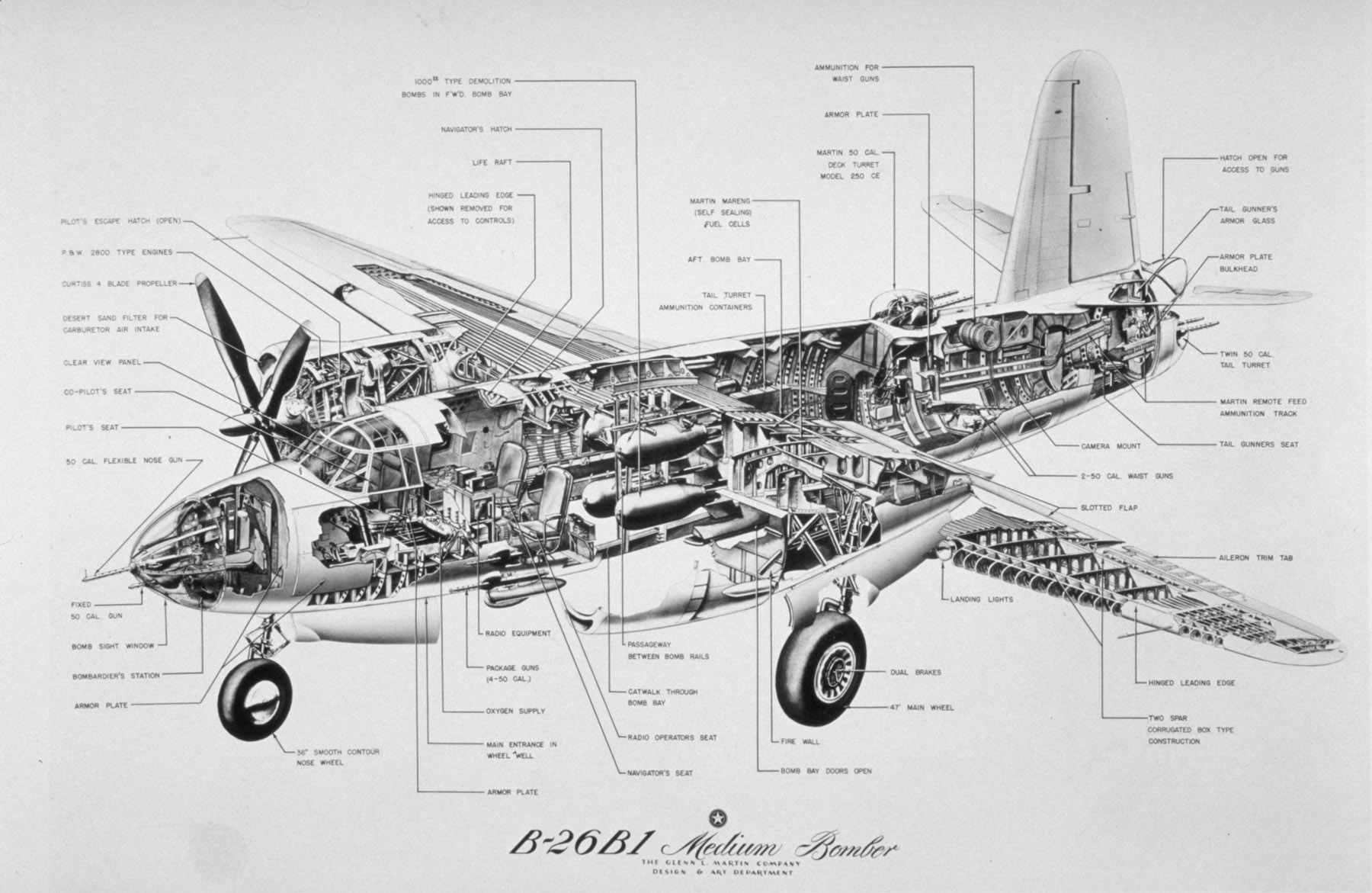 B26 Cutaway :: Mycity-Military.com