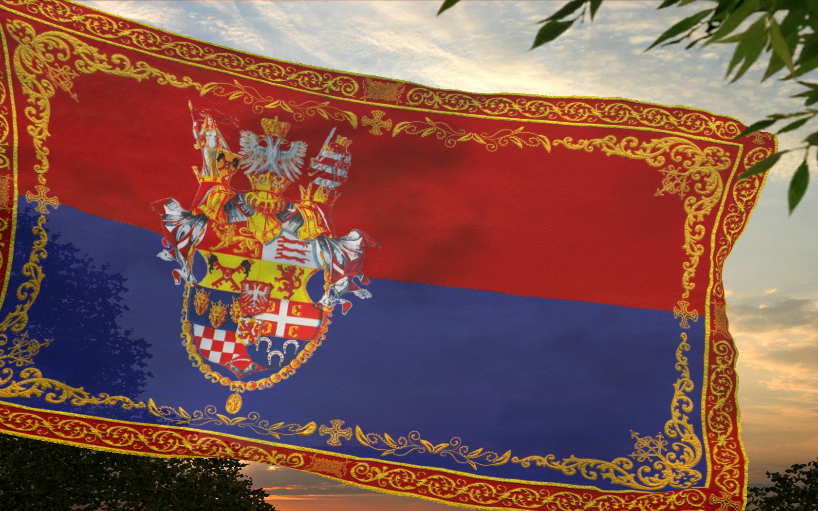 Making flag. Serbian Empire Flag. Флаг империи Сербии. Римская Империя флаг. Флаг царства Шу.