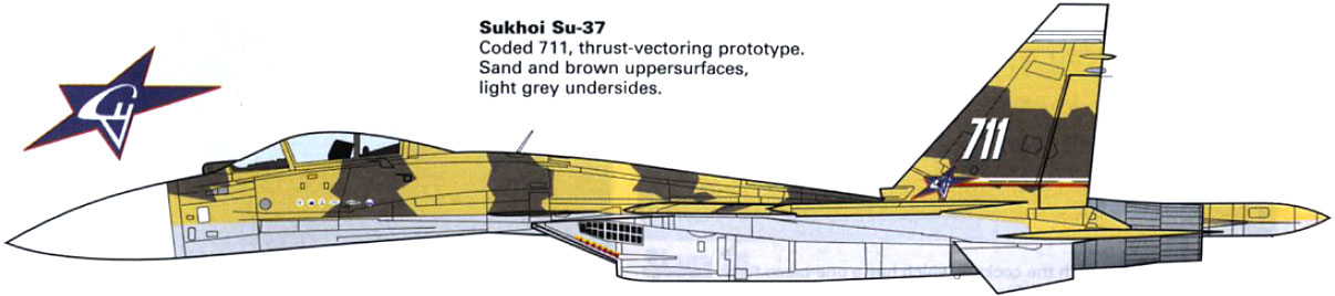 Су 37 чертеж