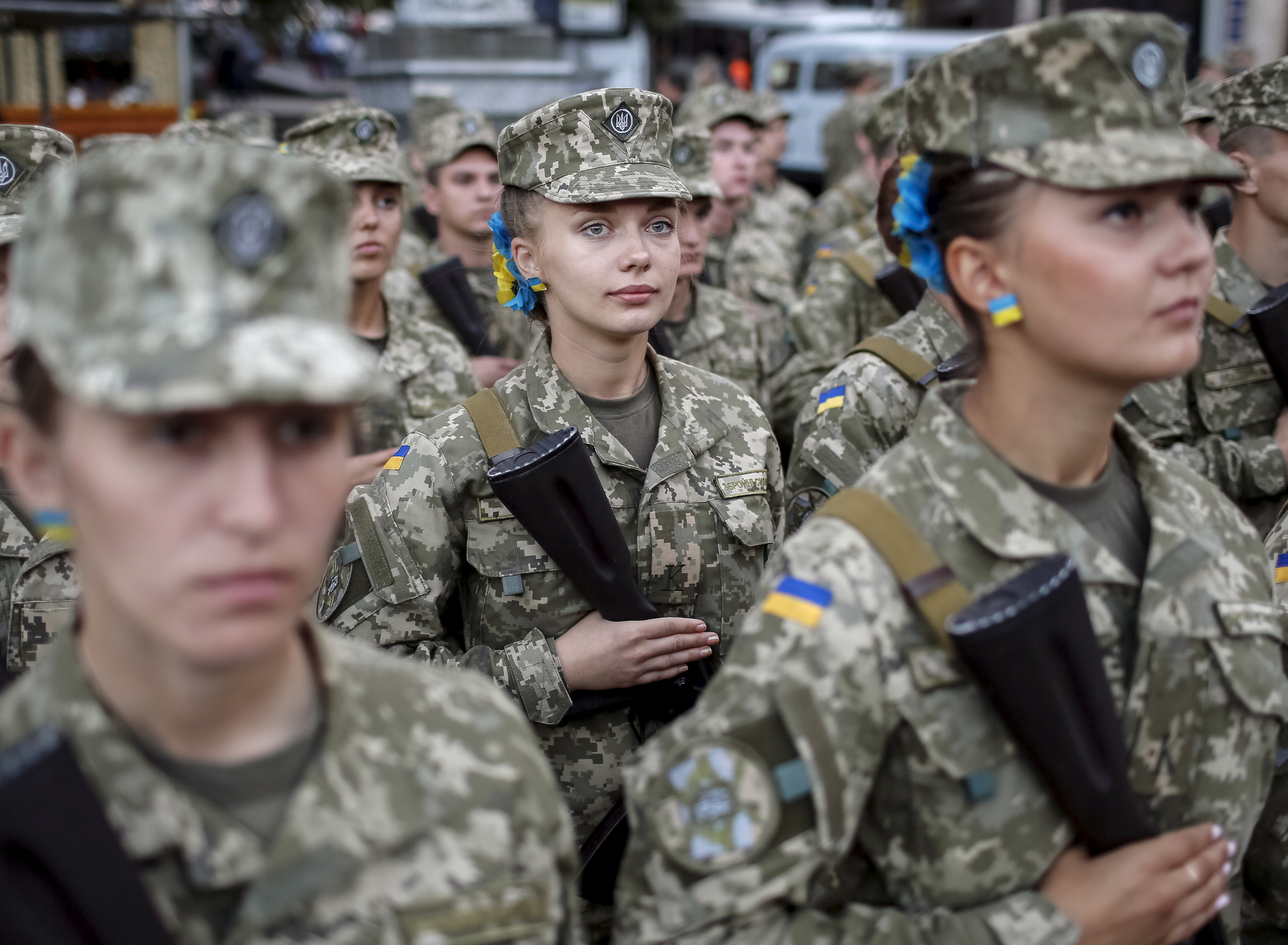 Фото Женщин Военных На Украине 2025