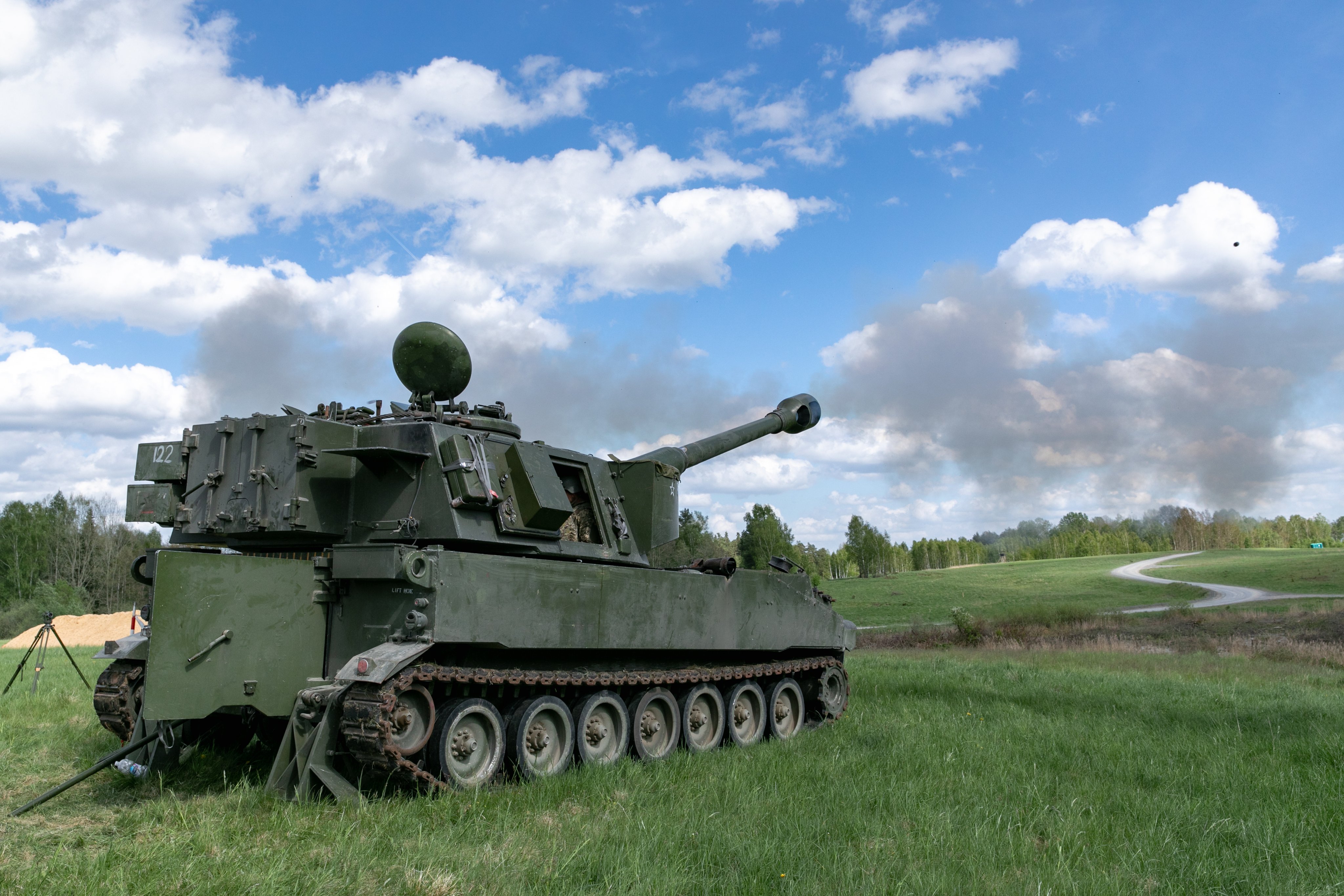 Итальянская сау. Военная техника. Артиллерийская установка. Самоходное артиллерийское орудие. Самоходная Артиллерийская установка.