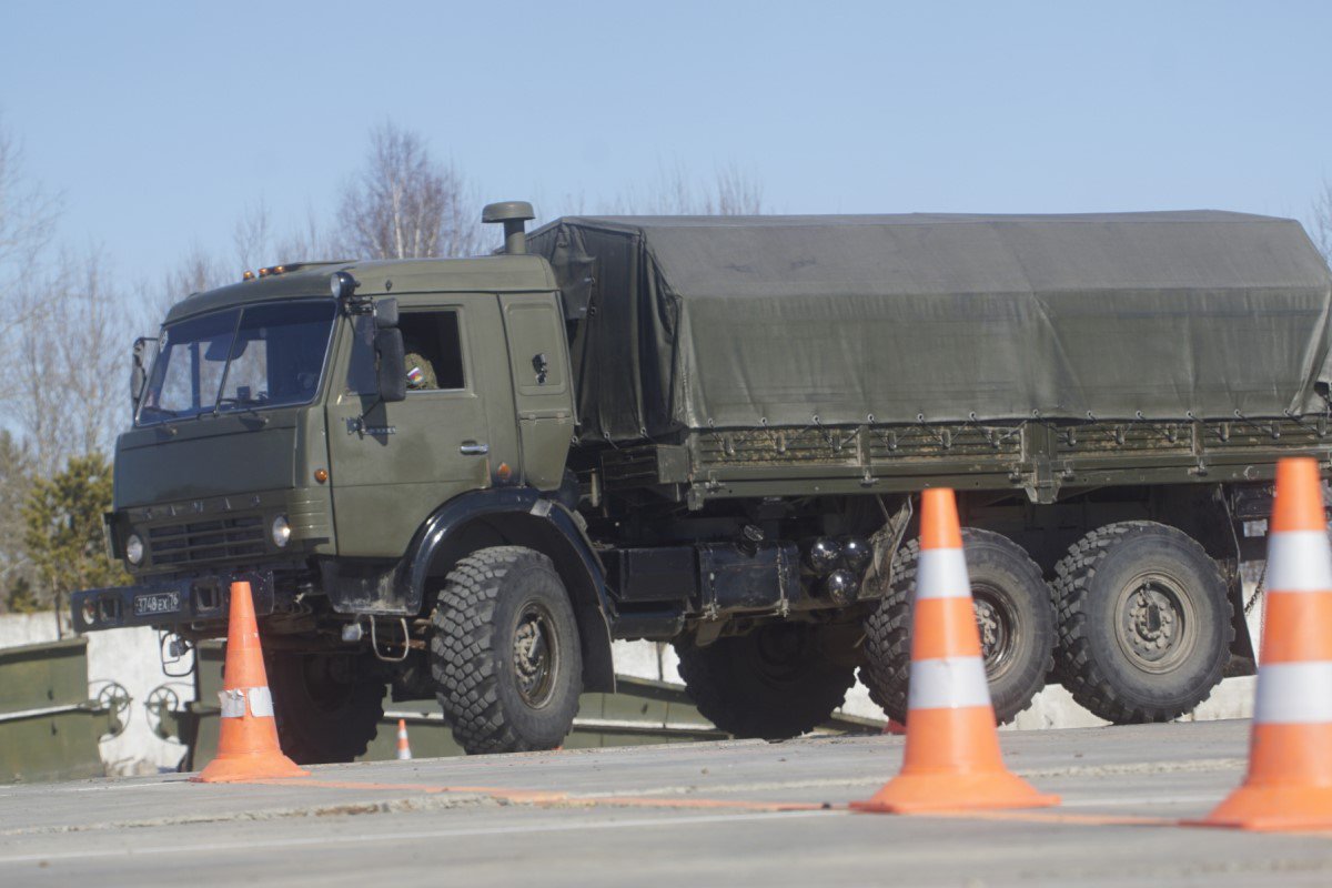 Вождение на военных грузовиках