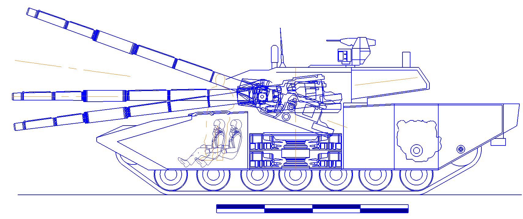 Т-14 Армата компоновка