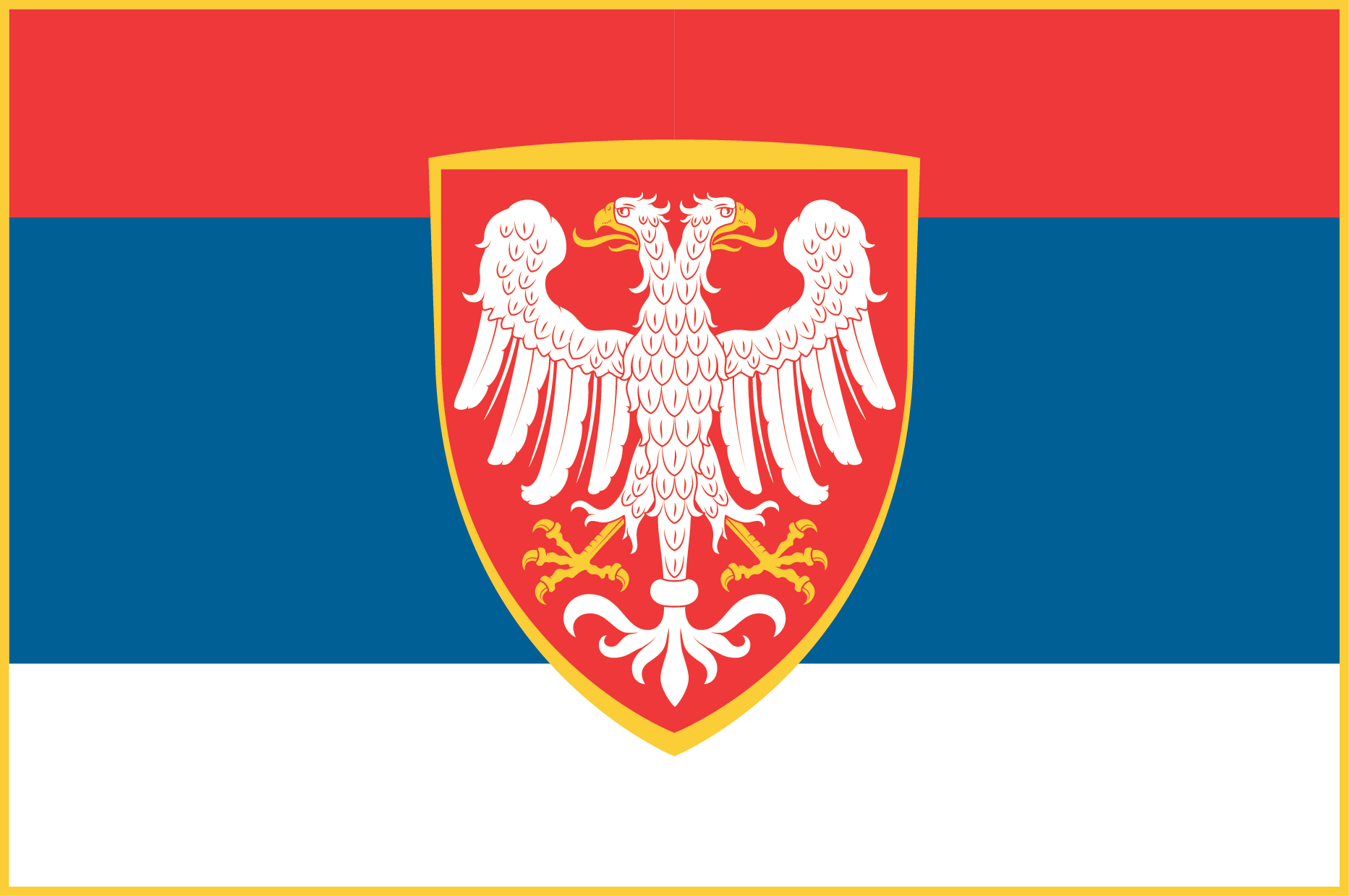 Грб. Српски. Грб Чернигово. GRB Flag simple.