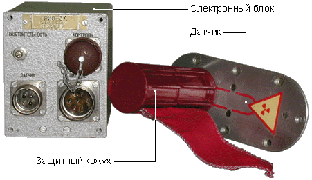 Датчик обледенения на самолете