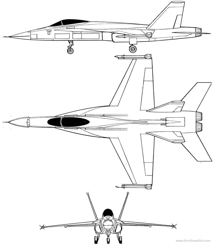 Yf 23 чертеж