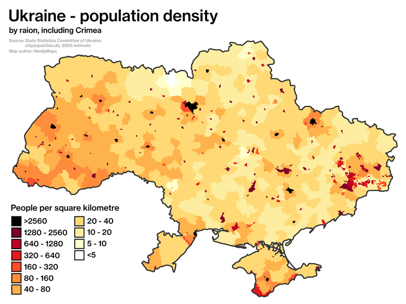 Ukraine Population 2025 Projection - Darby Ellissa