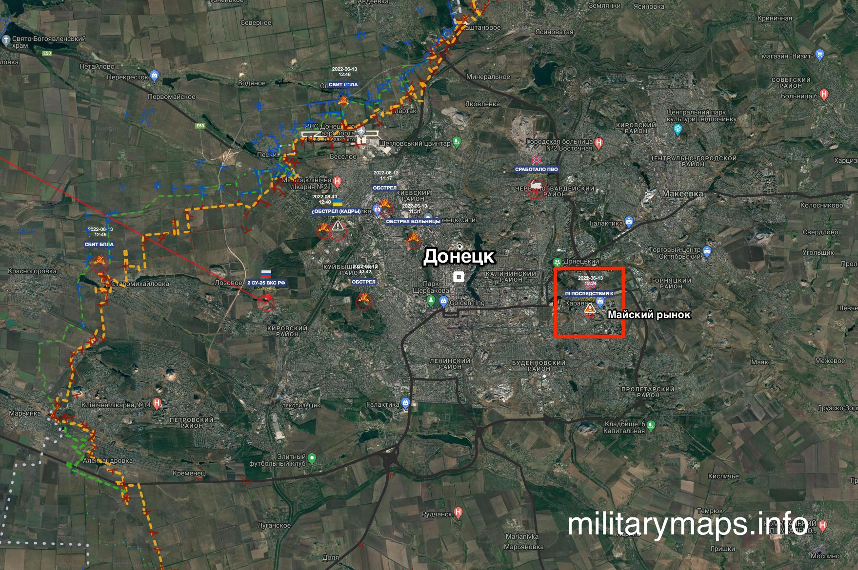Всу обстреляли рынок в донецке. Майский рынок Донецк. Майского рынка в Буденновском районе Донецка. Карта Петровского района Донецка.